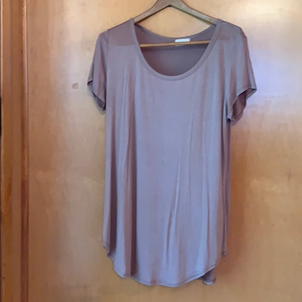 Light brownish funky top